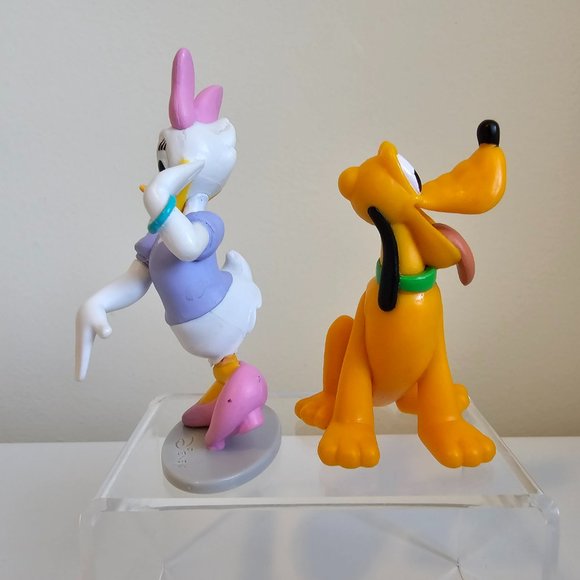 Just Play Disney Mickey Mouse Clubhouse Lot of 4 Figures Cake Topper Pluto Daisy - Picture 4 of 7